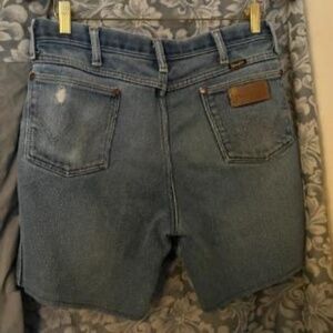 Vintage Wrangler Cutoff Jeans Shorts